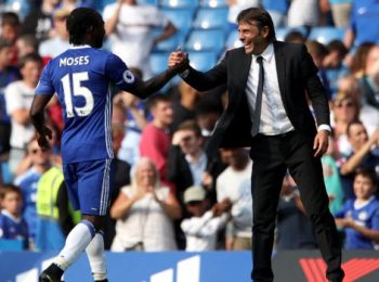 Victor Moses set to link up with Conte again