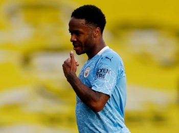 Sterling Scores twice as Man City puts Watford in danger of relegation