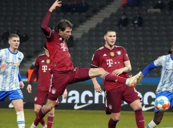 Bayern smash four past Hertha Berlin to go six points clear on top