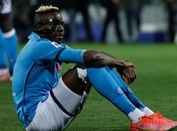 Osimhen scores important equalizer for Napoli against Cagliari