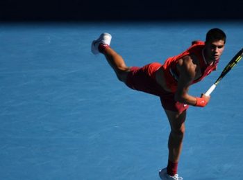 Alcaraz wins Indian Wells trophy, becomes world number one again